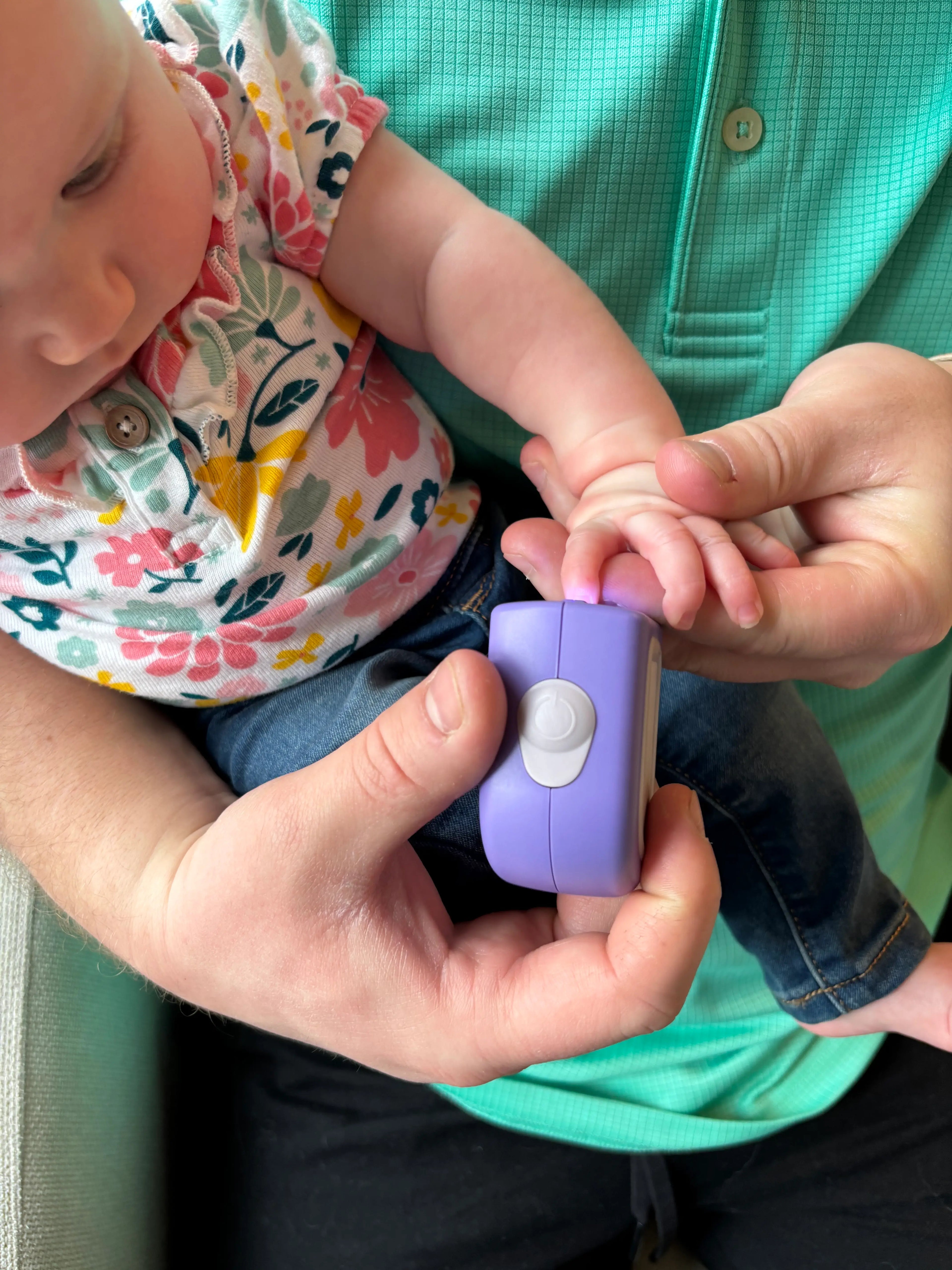 Infant & Toddler Electric Nail Clipper (Ages 0–5)